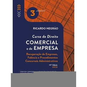Curso De Direito Comercial E De Empresa - 2025 - Vol. 3