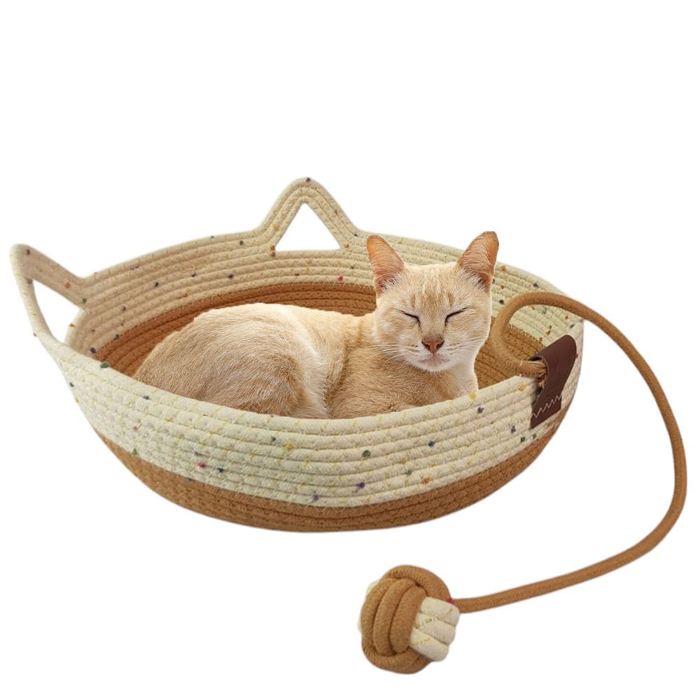 Cama Gato Cestinho Ninho Pet Felino Arranhador Caminha Rasqueadora Confortavel