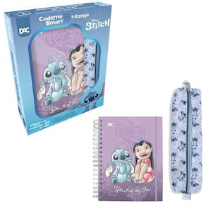 Caixa Criativa Stitch - Caderno Smart + Estojo - 5319 - Dac