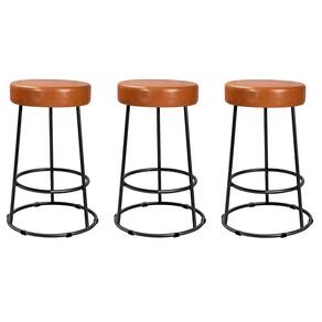 Kit 3 Banquetas Roma 70cm Couríssimo - Salaone