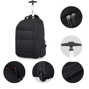 Mochila De Rodinhas E Costas Para Notebook Executiva A Bordo