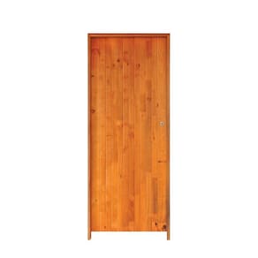Kit Porta Calha Comum Com Emenda 80 X 210 Batente Ecológico 9cm Lado Esquerdo - Rodam