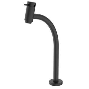 Kit com 3 Torneira para Lavatório de Bica Alta Basic Celite Preto Matte
