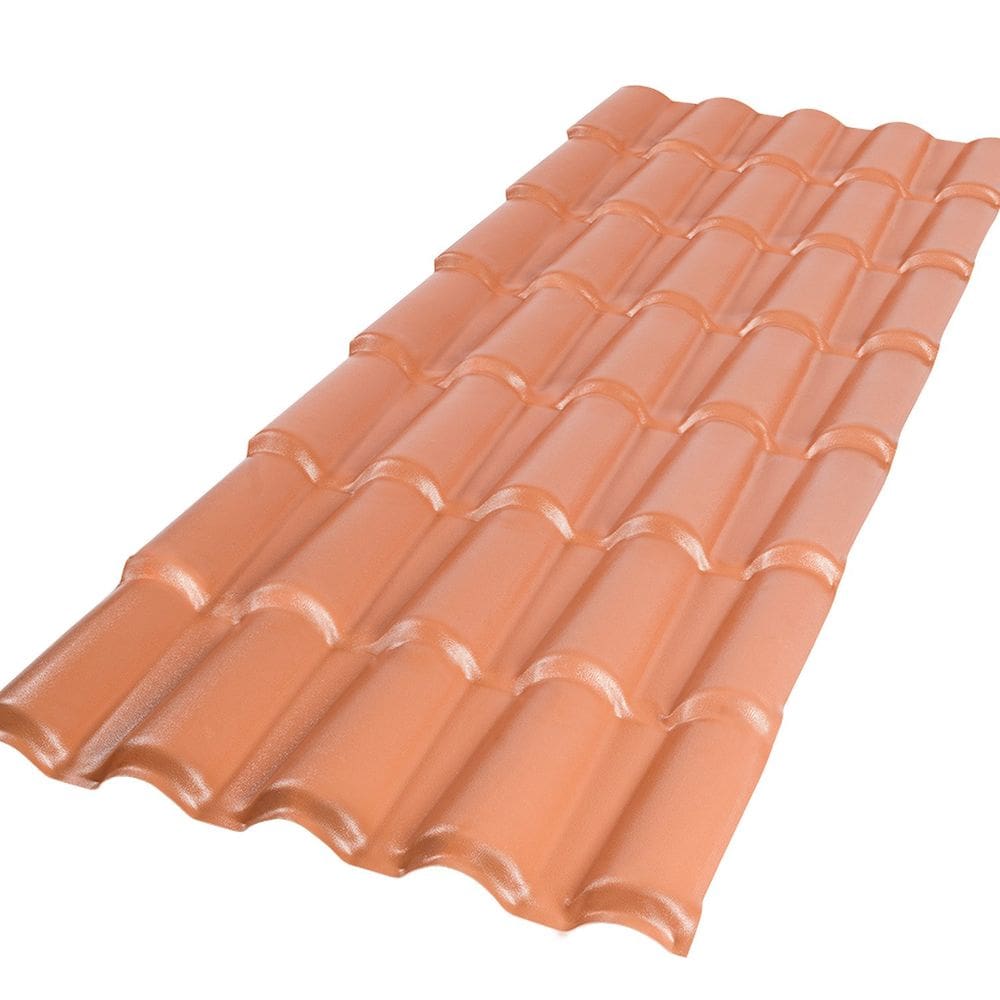 Telha Pvc Colonial 17 2,30cm X 0,86cm X 1.7cm 5 Ondas