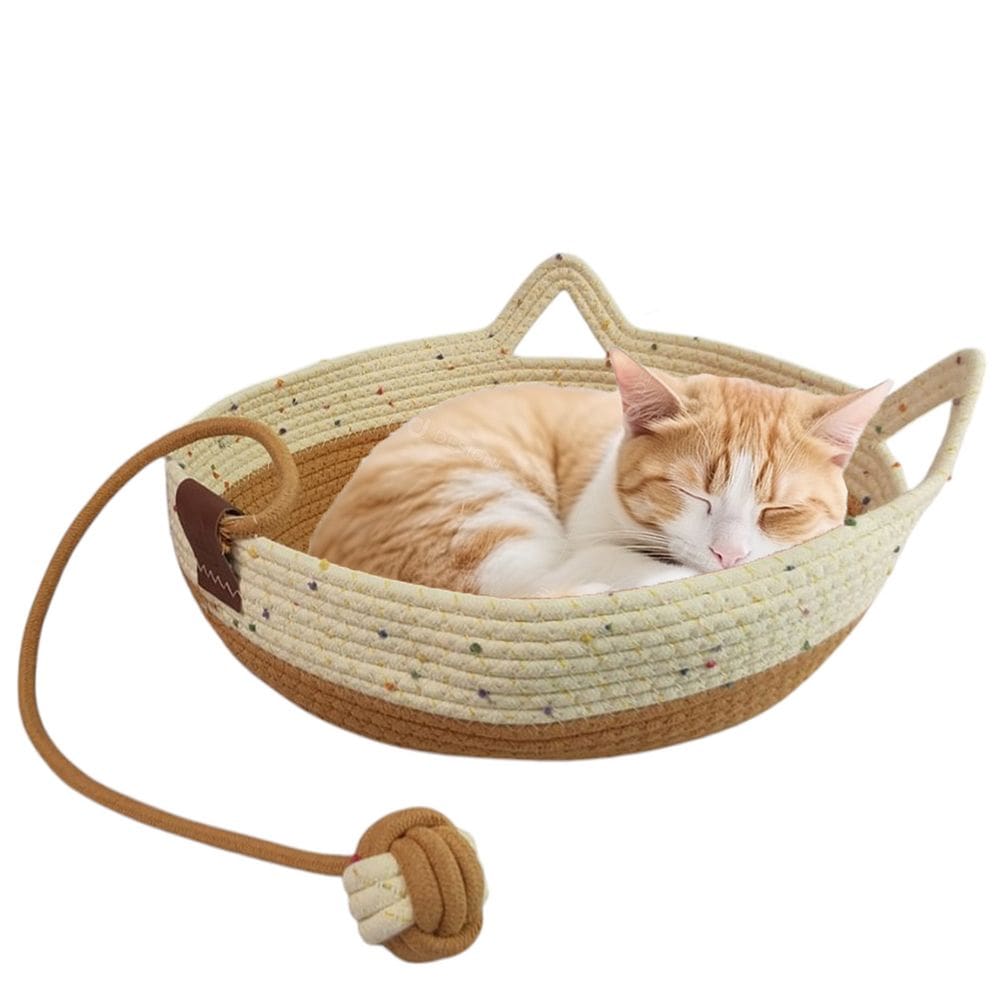 Cama Gato Pet Cestinho Caminho Ninho Felino Arranhador Reasqueador Confortavel