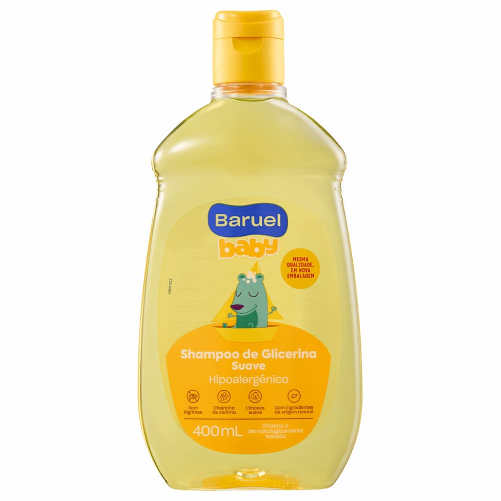 Shampoo Baruel Suave Baby Glicerina 400ml
