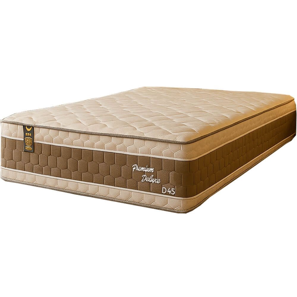 Colchão Versalhes Casal D45 com Molas Ensacadas 33x188x138 Sobral Rezende Cor Bege