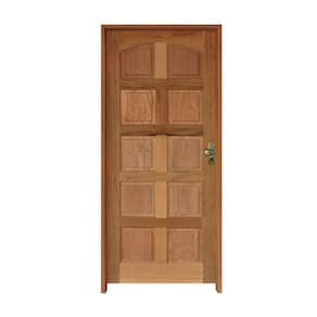 Kit Porta Topázio Mista 82 X 2.10 Batente Misto 11 Cm Fechadura Externa Lado Esquerdo - Rodam