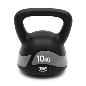 Kettlebell 10kg Everlast Revestido Pvc De Alta Resistência