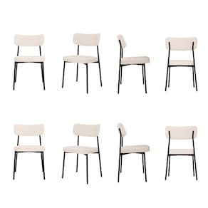 Kit com 8 Cadeiras para Sala de Jantar Mona Yescasa Palha Corriente