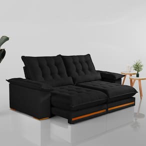 Sofá Retrátil e Reclinável 2 Lugares 210cm Istambu