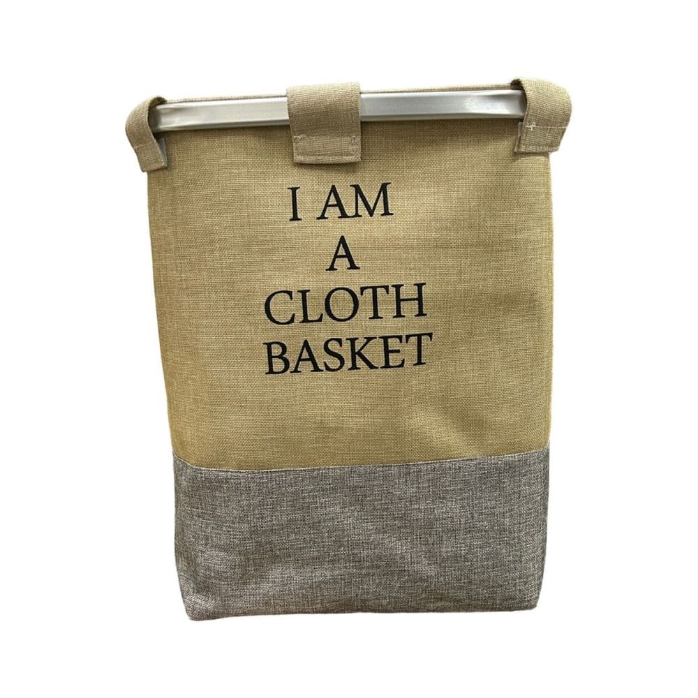 Cesto de Roupa Organizador Bolsa de Poliéster 52x32cm