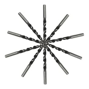 Kit 10 Brocas 3 Pontas Madeira Starfer 3mm e 4mm Precisão para Furar Madeira
