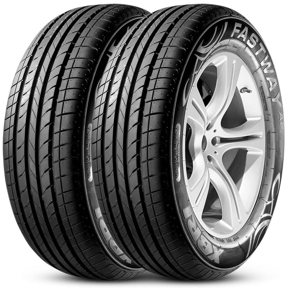 Kit 2 Pneu Aro 14 185/60R14 XBRI 82H TL Fastway A2