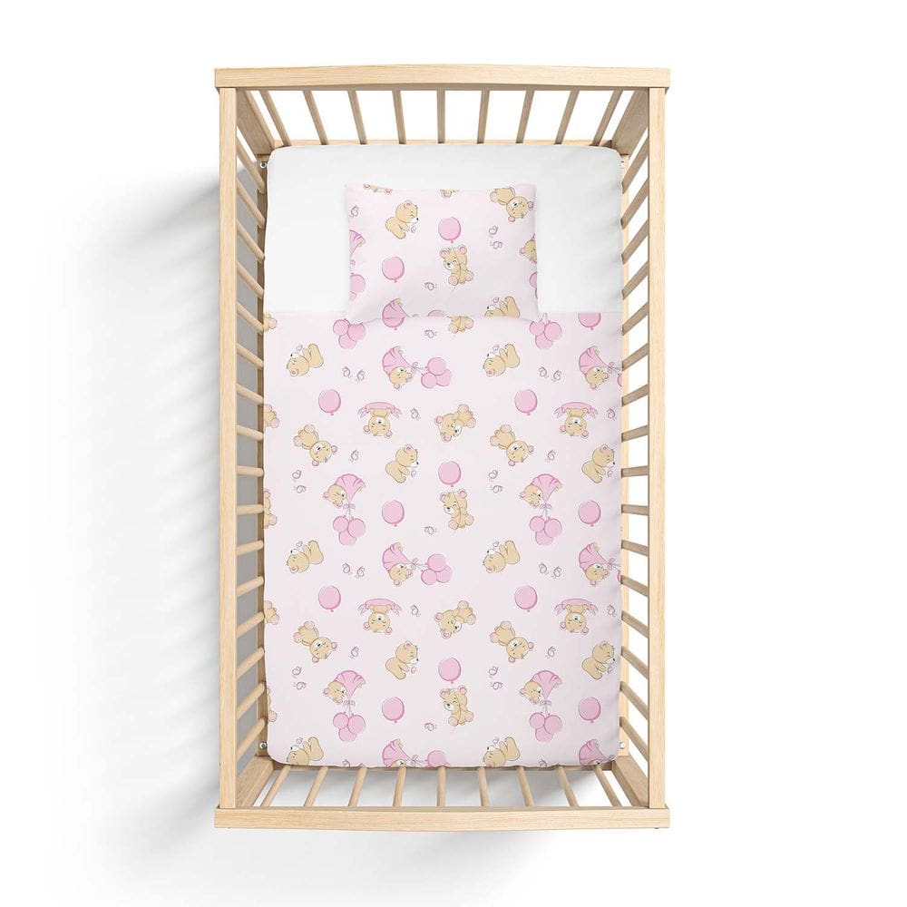 Jogo de Lençol para Berço 2 Peças Estampado Bercinho