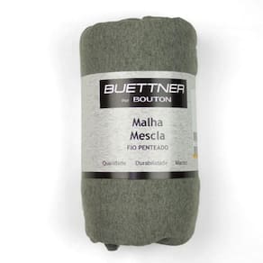 Lençol Com Elástico Buettner Solteiro Malha Mescla 88mx188mx25cm Bege