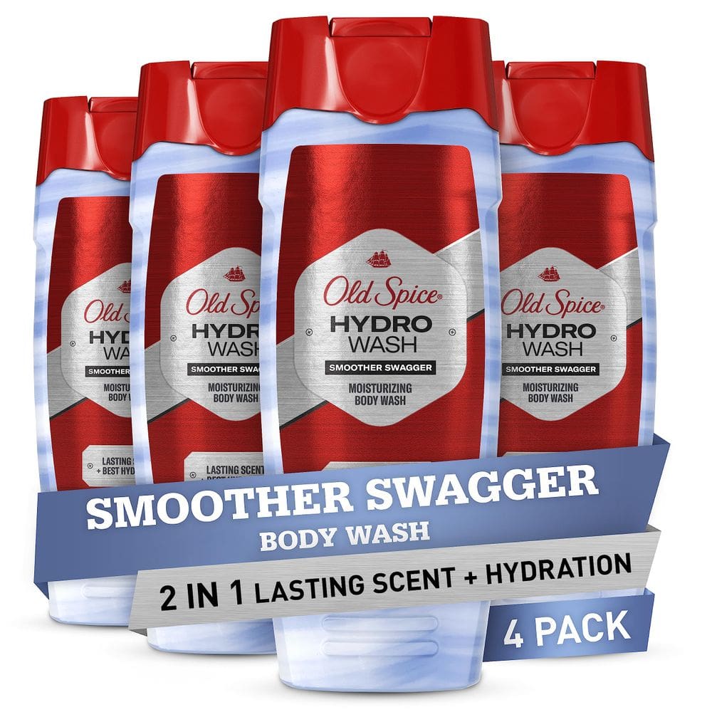 Sabonete líquido Old Spice Hydro 2 em 1 Perfume duradouro + Hidratação 4