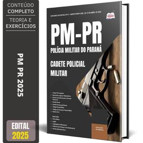 Apostila Pm Pr 2025 - Cadete Policial Militar