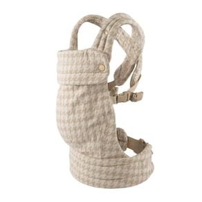 Porta-bebês NEST BLANCHE de recém-nascido para criança Houndstooth