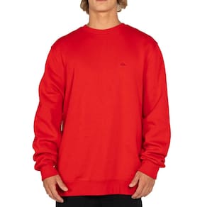 Moletom Quiksilver Careca Embroidery WT25 Masculina Vermelho