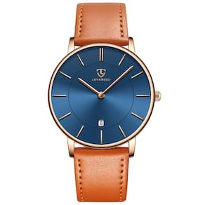 Relógio BEN NEVIS, moda minimalista, pulseira de couro masculina
