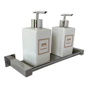 Suporte Porta shampoo 30cm para Banheiro Inox 304 - Qred4017