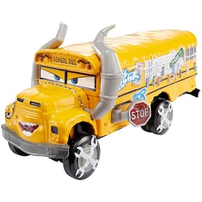 Brinquedo Disney Cars Deluxe Miss Fritter em escala 1:55