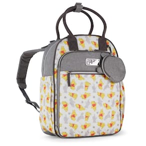 Mochila de fraldas Disney Winnie The Pooh 40cm com porta-fraldas