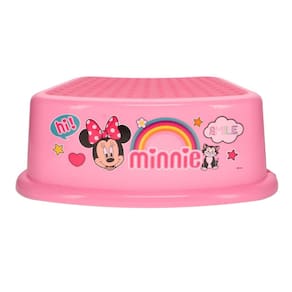 Banqueta Disney Minnie Mouse Smile Kids com capacidade de 200 kg