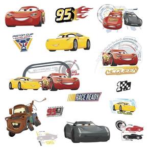Decalques de parede Disney Pixar Red Cars 3 RoomMates RMK3353SCS