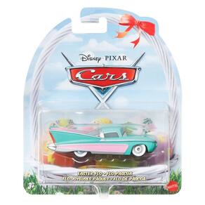 Veículo fundido sob pressão Disney Cars Easter Flo escala 1:55 para crianças