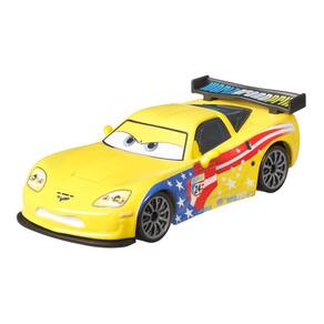 Carro de brinquedo Disney Cars Die-Cast Jeff Gorvette 1:55 Scale Kids 3+