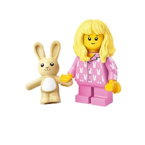 Minifigura LEGO Series 20 Pijama Girl com acessórios