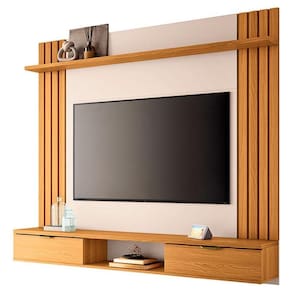 Painel Para Home Suspenso Solus Cinamomo Off White - Hb Móveis