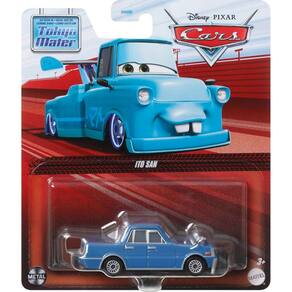 Veículo fundido sob pressão Disney/Pixar Cars Ito San em escala 1:55