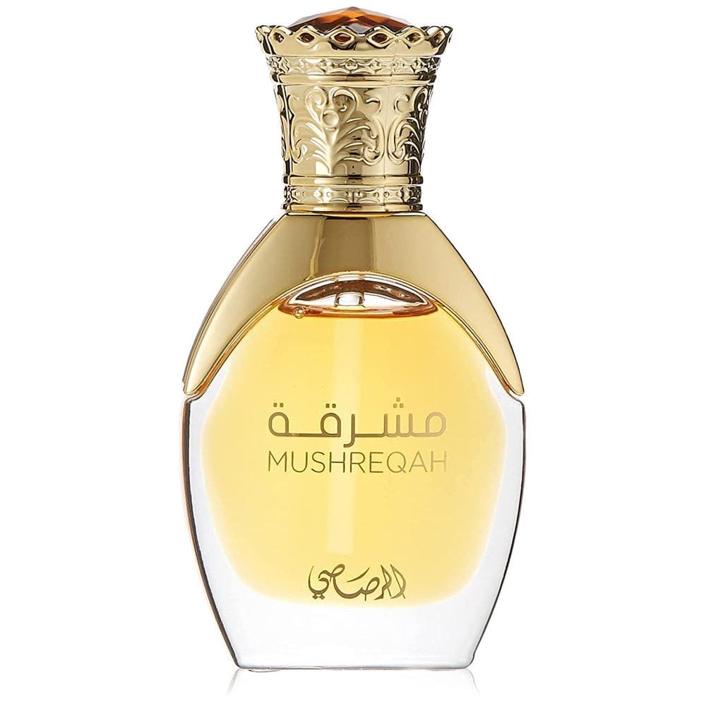 Óleo de perfume Rasasi Mushreqah concentrado 15 mL unissex