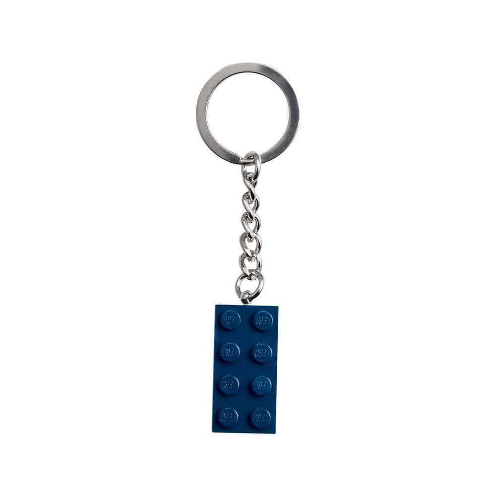 Chaveiro LEGO Classic Earth Blue 2 x 4 Brick 854237