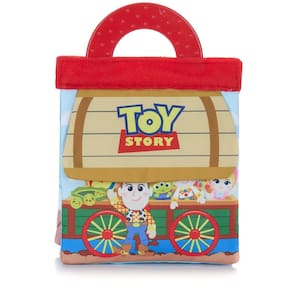 Caixa de brinquedos Soft Book Disney Baby Pixar Toy Story para bebês