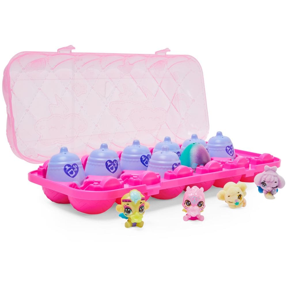 Toy Hatchimals ColleggTibles Shimmer Babies, pacote com 12 meninas a partir de 5 anos