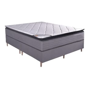 Colchão King Molas Ensacadas Nobre + Base 193x203x73