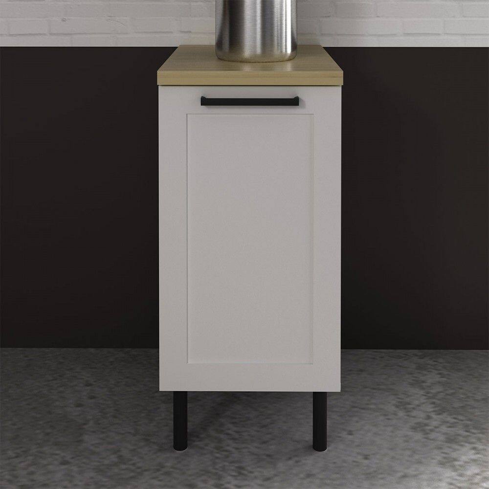 Balcão de Cozinha 40 Cm 1 Porta 1 Prateleira Cz3303 - Tecno Mobili