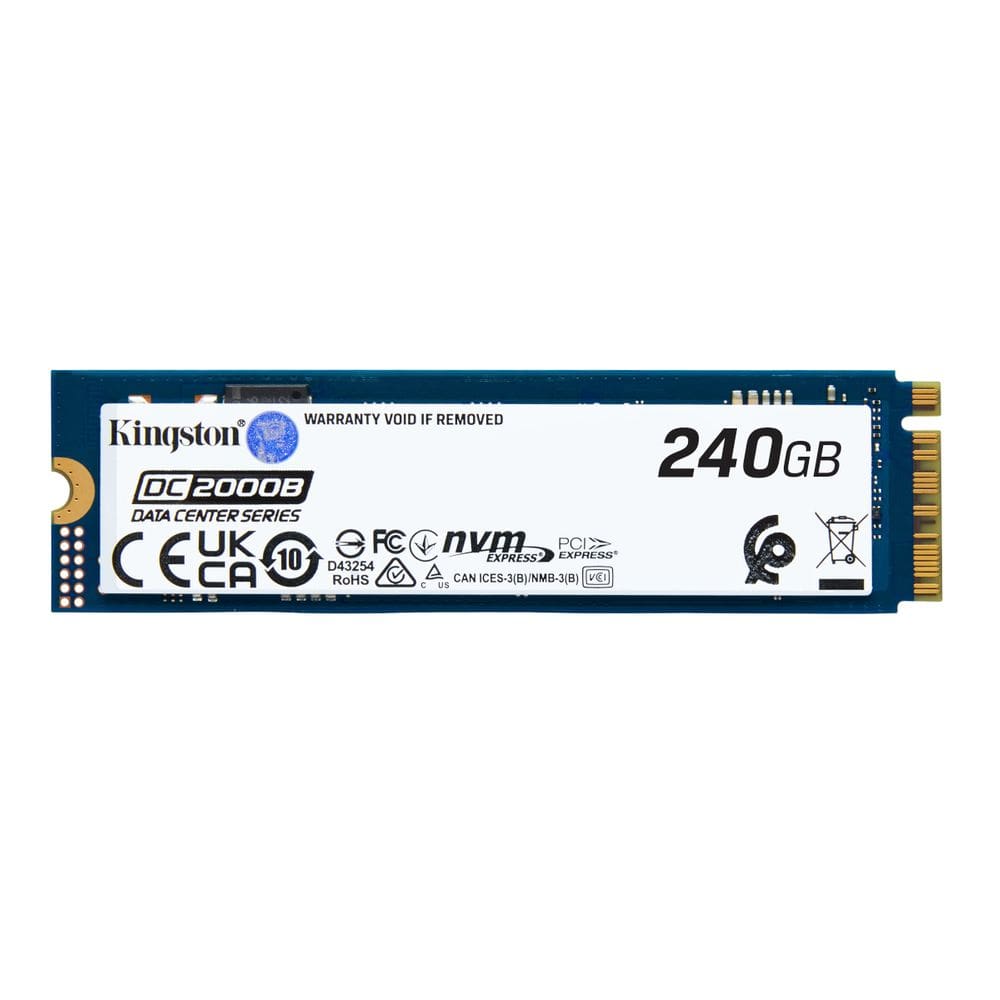 Unidade de estado sólido Kingston DC2000B 240 GB M.2 2280 NVMe 4.0