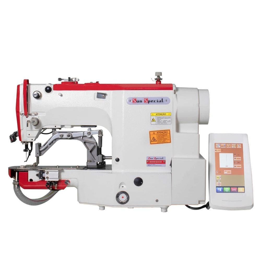 Máquina Costura Industrial Travete Eletrônica SS430D-QS-H-DH 220V - Sun Special