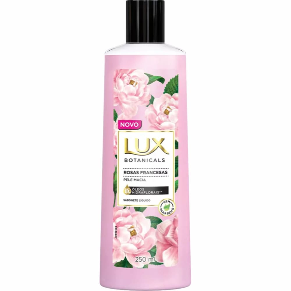 Sabonete Líquido Lux Rosas Francesas Pele Macia Botanicals 250ml