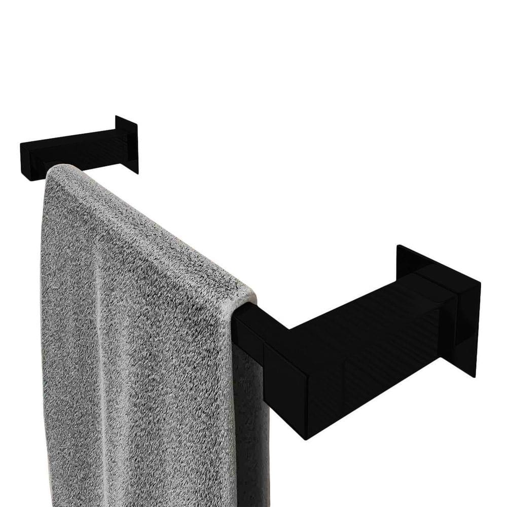 Toalheiro Inox Rosto 30Cm Aço Inox 304 Polido Ou Preto Fosco