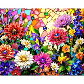 Quebra-cabeça Springbok Summer Flower Garden 1000 peças