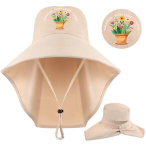 Chapéu de proteção solar Shyyween Garden Hair Don`t Care for Women