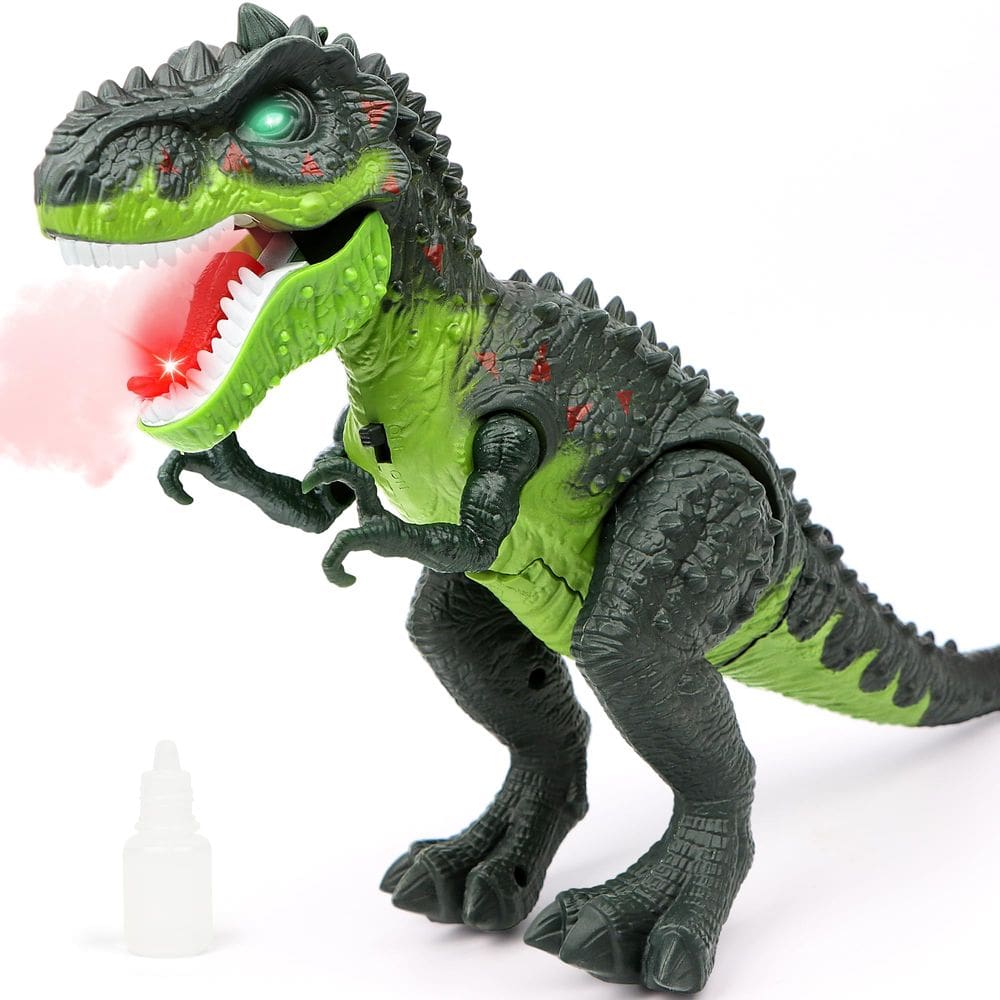 Brinquedo de dinossauro ambulante DPAPDI Small Tyrannosaurus with Flame