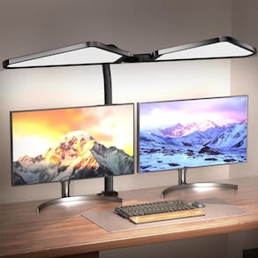 Lâmpada de mesa LED talkhigh para escritório doméstico com clipe e giro