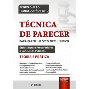 Técnica De Parecer - Teoria E Prática - 2025